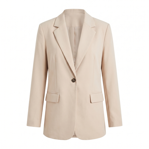 Blazer femme élégant pour le bureau - Beige