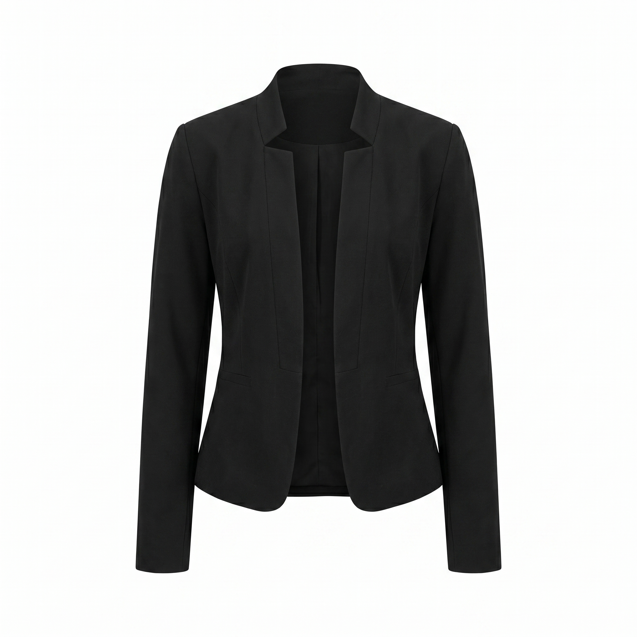 Blazer femme léger ouvert - Noir