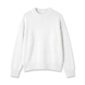 Pull en maille ample - Blanc