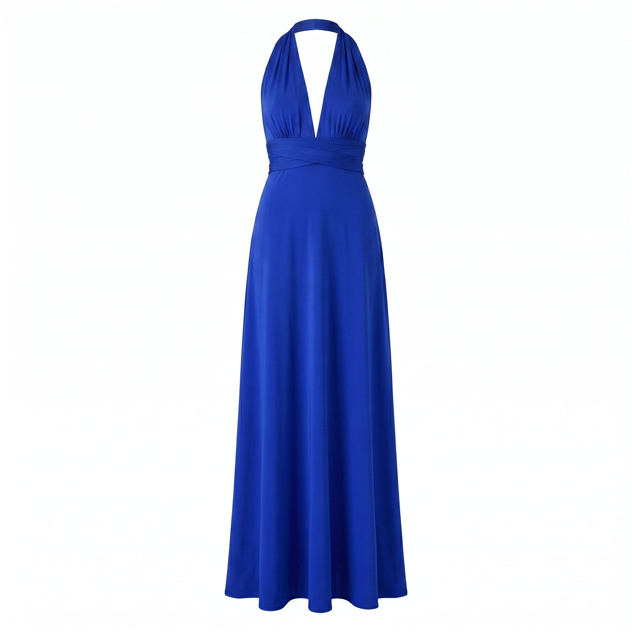 Robe multiposition bleu - packshot