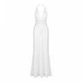 Robe dentelle licou blanc - packshot