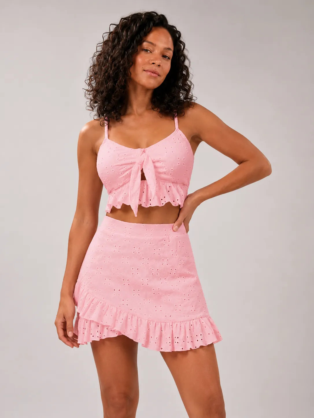 Ensemble bikini trois pièces avec robe